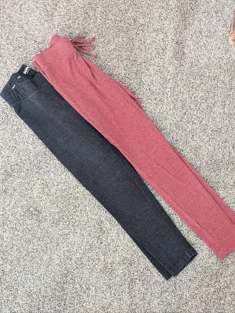Leggings Bundle Grey (Pxs) & Red (M)